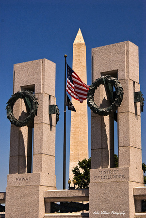 WWII & Wahington Monument